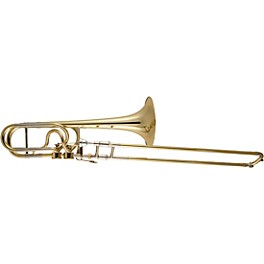 Bach 50A3 Stradivarius Series Professional Open Wrap Bass Trombone with Double Hagmann Valves Lacquer Yellow Brass Bell