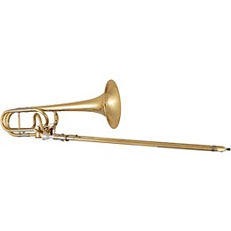 Bach 50A3 Stradivarius Series Professional Open Wrap Bass Trombone with Double Hagmann Valves Lacquer Yellow Brass Bell