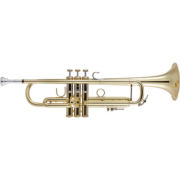 Bach 190 Stradivarius 37 Bell Medium Plus Bore Series Unlacquered Professional Bb Trumpet Unlacquered