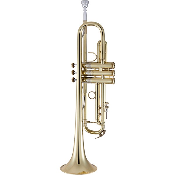 Bach 190 Stradivarius 37 Bell Medium Plus Bore Series Unlacquered Professional Bb Trumpet Unlacquered