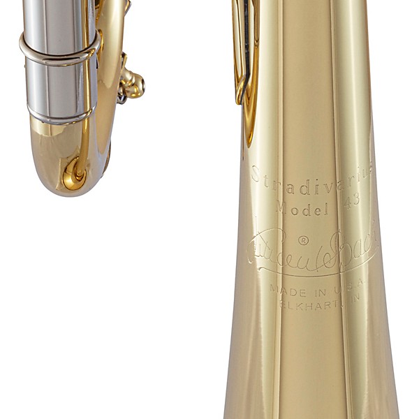 Bach 180 Stradivarius 43 Bell Series Professional Bb Trumpet Lacquer