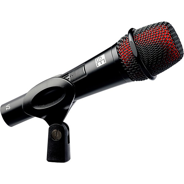 sE Electronics V2-SW-XLR Supercardioid Dynamic Handheld Microphone with On/Off Switch (Includes 15' Cable)