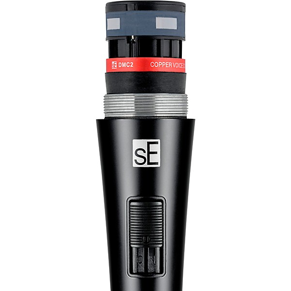 sE Electronics V2-SW-QTR Supercardioid Dynamic Handheld Microphone with On/Off Switch (Includes 15' Cable)