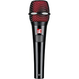 sE Electronics V7-PTT PUSH TO TALK Handheld Supercardioid with Mic Cradle