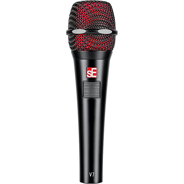 sE Electronics V7-PTT PUSH TO TALK Handheld Supercardioid with Mic Cradle