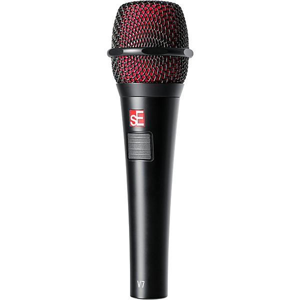 sE Electronics V7-PTT PUSH TO TALK Handheld Supercardioid with Mic Cradle