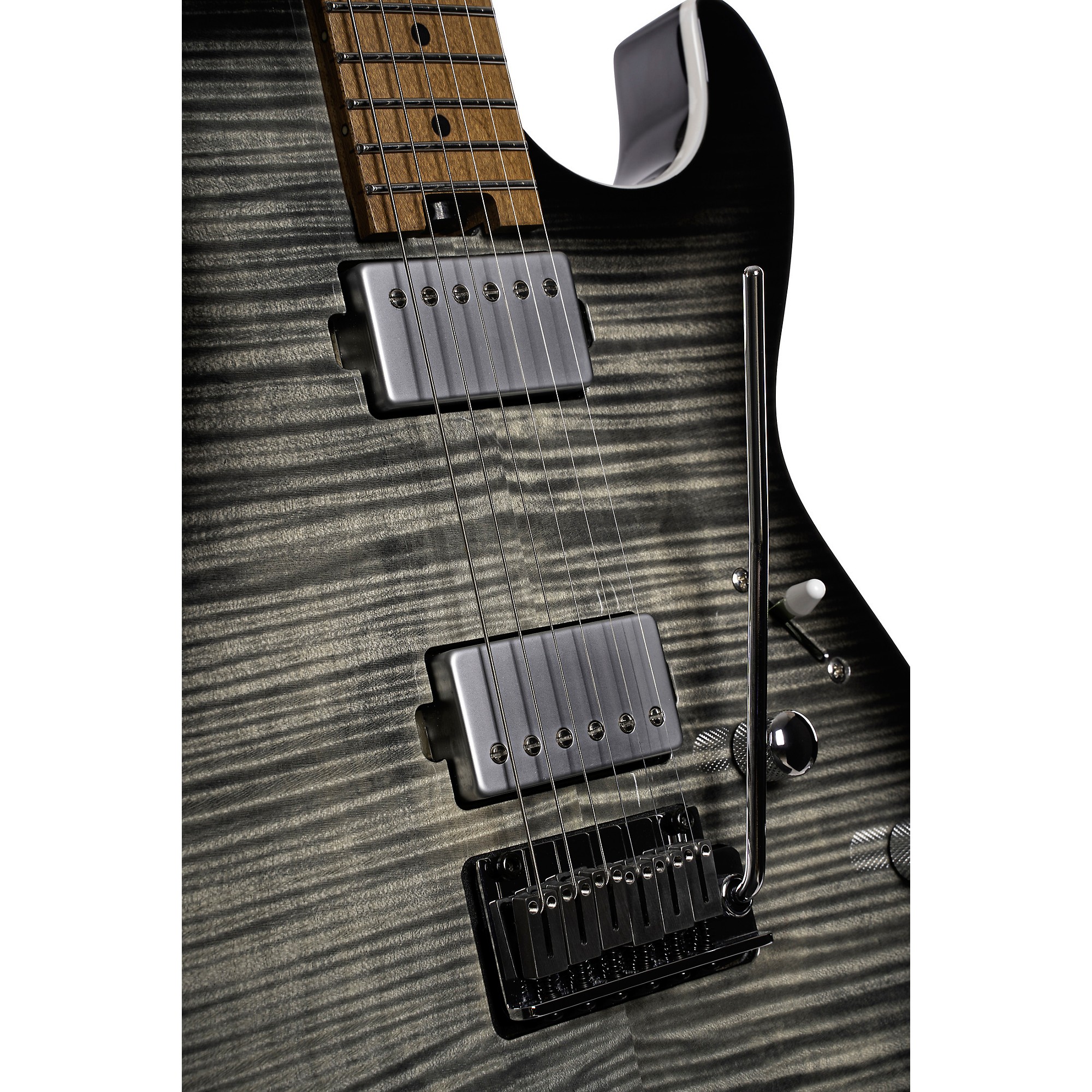 Open Box Cort G290FAT II Electric Guitar Transparent Black