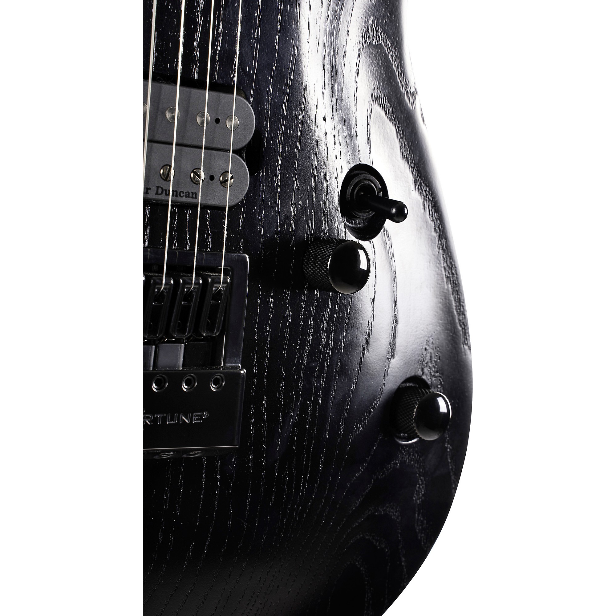 Cort KX700OPBK EverTune Electric Guitar Open Pore Black
