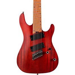 Cort KX307MSOP KX Series Multi-Scale 7 St... Cort KX307MSOP KX Series Multi-Scale 7 String Electric Guitar Open Pore Mahogany