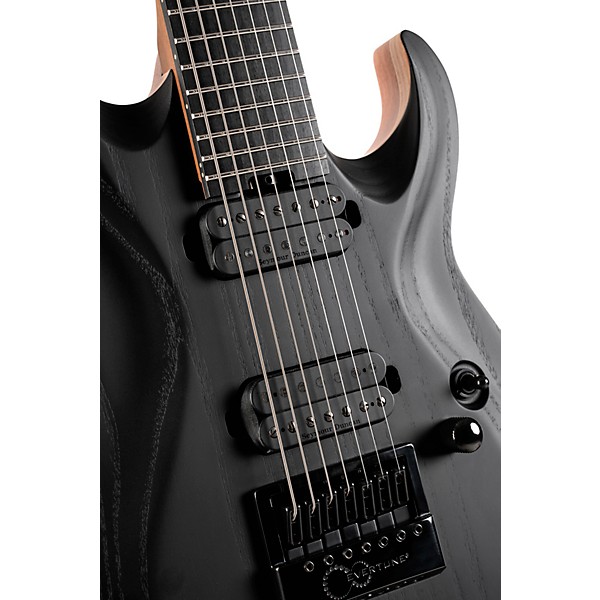 Cort KX707 High Performance with Evertune 7-String Electric Guitar Satin Black