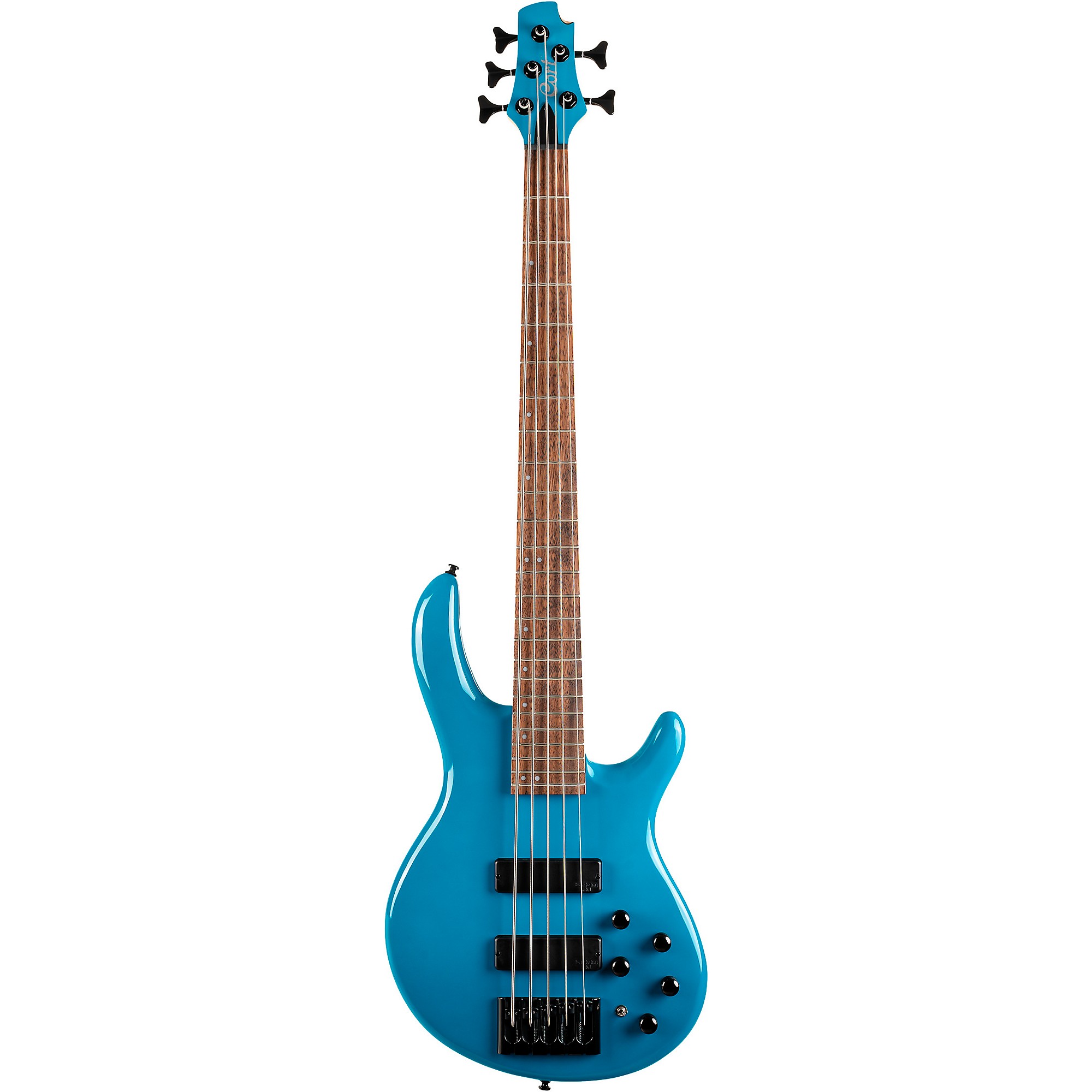 Cort Artisan Series C5 Deluxe 5-String Bass Candy Blue | Guitar Center