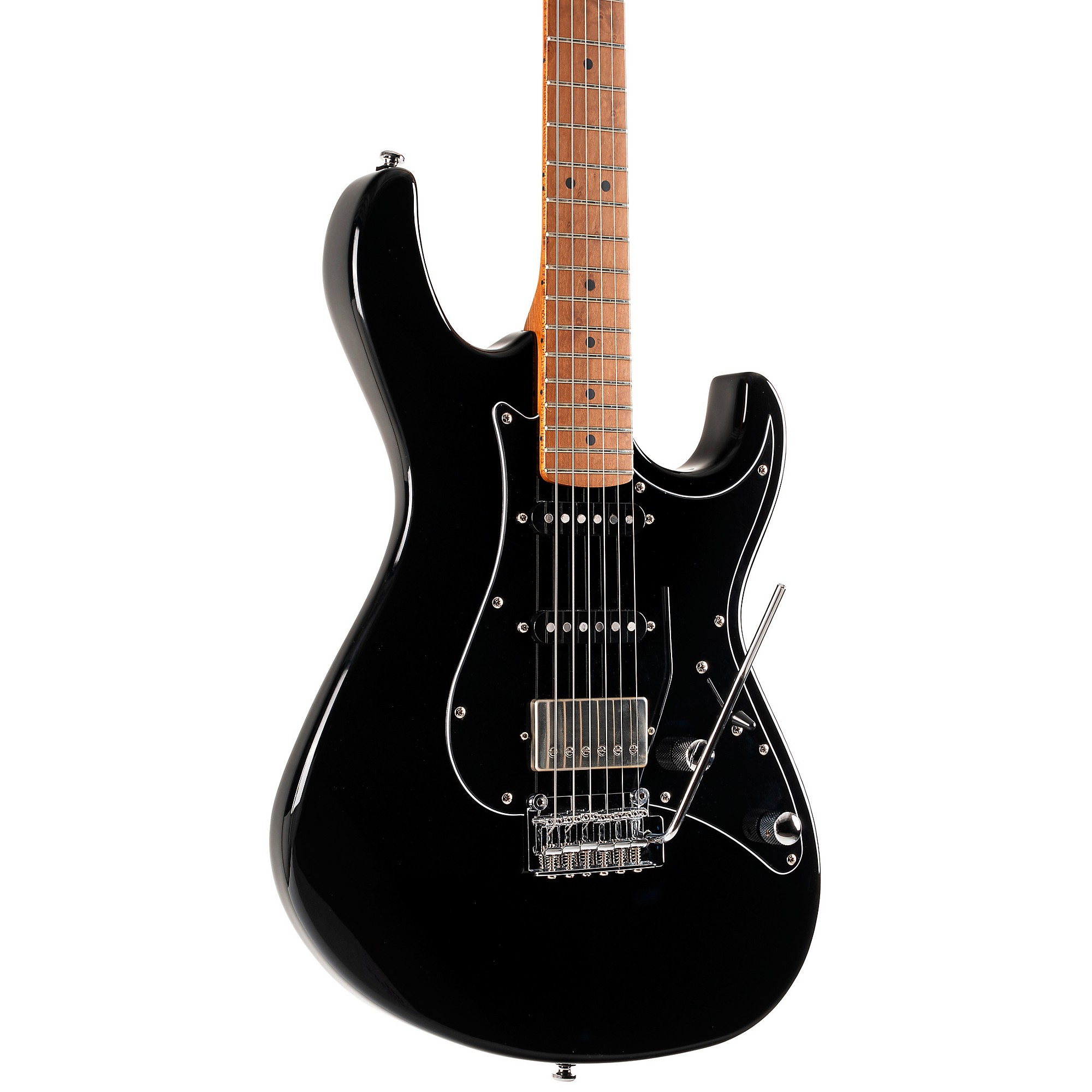 Cort エレキギター ブラック 100611241 Cort X Series Bolt-On 6-String Electric Guitar Open Pore