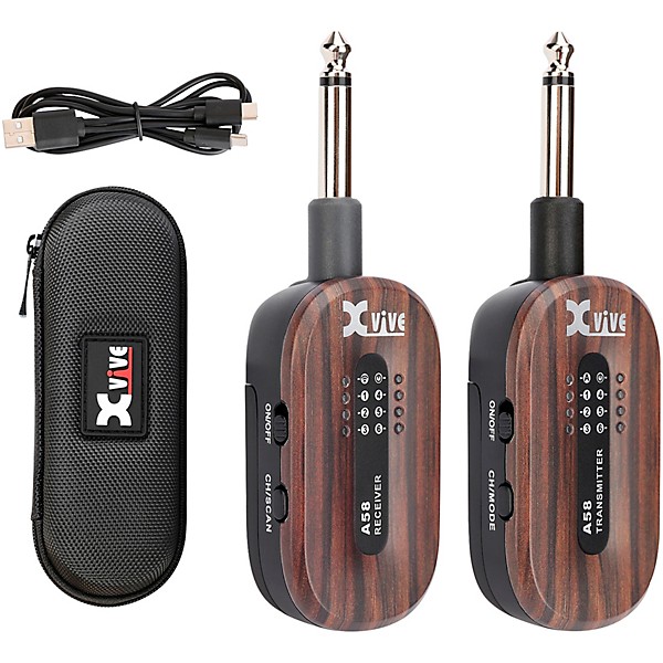 Xvive A58 Wireless Guitar System Rosewood