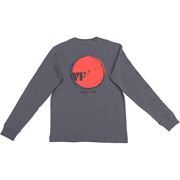 Vic Firth Long Sleeve Tee Medium Gray