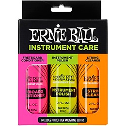 Ernie Ball Instrument Care Kit With Cloth