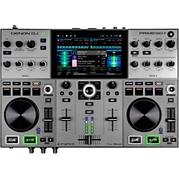 Denon DJ PRIME GO+ Professional 2-Channel Standalone DJ System with Bluetooth