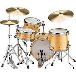 Yamaha Tour Custom Maple 3-Piece Shell P... Yamaha Tour Custom Maple 3-Piece Shell Pack With 18" Bass Drum Butterscotch Satin