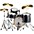 Yamaha Tour Custom Maple 3-Piece Shell Pack ... Yamaha Tour Custom Maple 3-Piece Shell Pack With 18" Bass Drum Licorice Satin