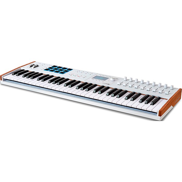 Open Box Arturia KeyLab 61 mk3 MIDI Keyboard Controller Level 1 White