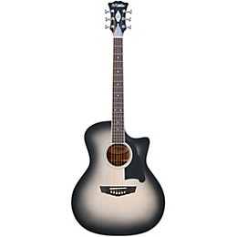 D'Angelico Excel Gramercy Acoustic-Electric Guitar Silver Burst