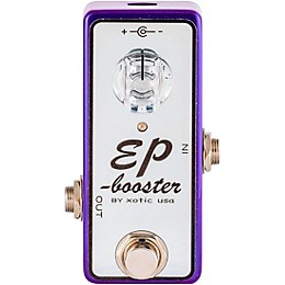 Xotic EP Booster Purple Limited Effects Pedal Metallic Purple