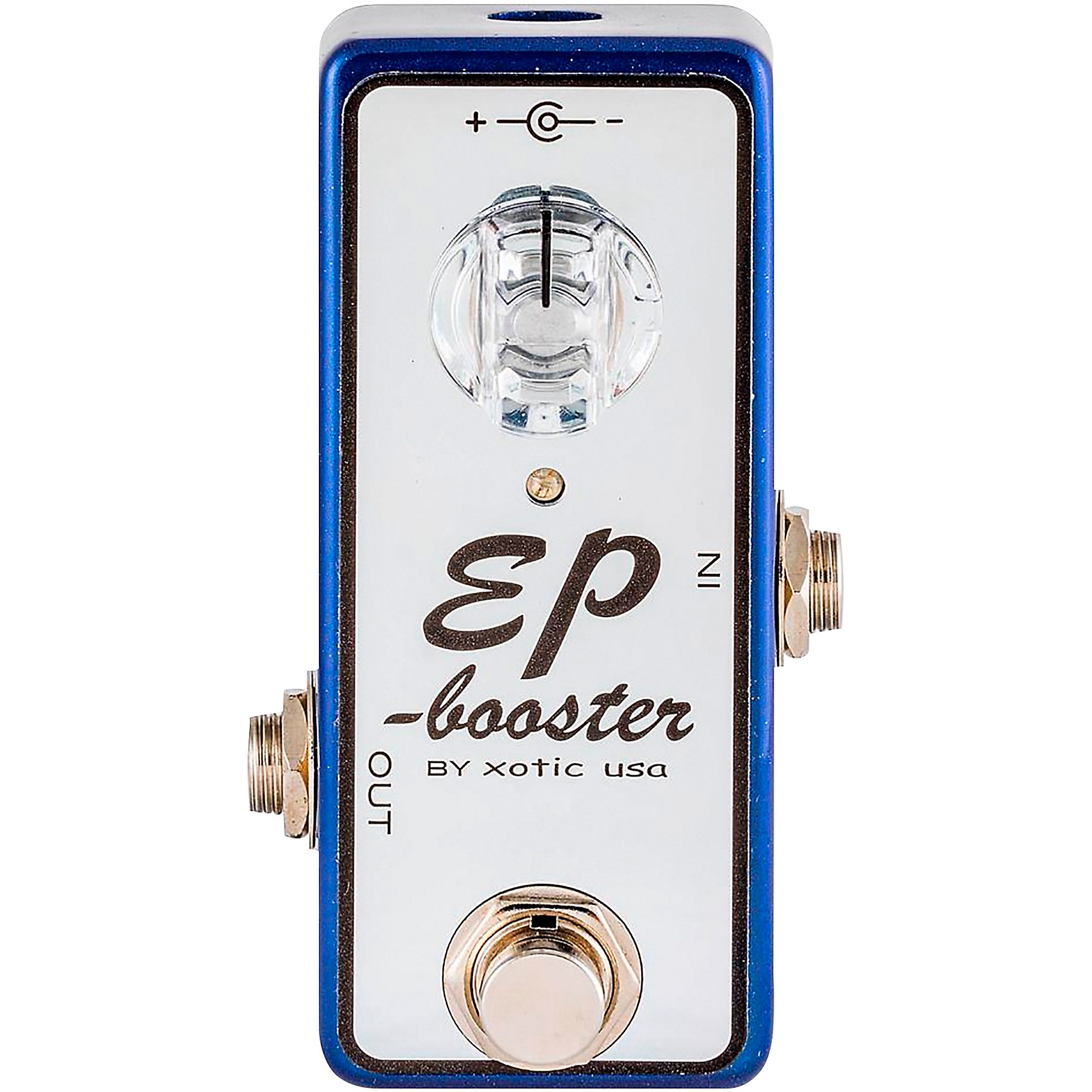 Xotic Effects EP Booster Blue Limited Effects Pedal Metallic Xotic Effects EP Booster Blue Limited Effects Pedal Metallic