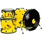 SJC Drums Josh Dun Torch 3-Piece Shell Pack Yellow Acrylic thumbnail