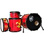 SJC Drums Josh Dun "The Ned" 4-Piece Shell Pack Inferno Custom Wrap thumbnail