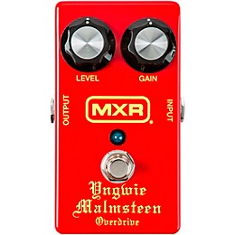 MXR Yngwie Malmsteen Overdrive Effects Pedal Red