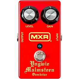 MXR Yngwie Malmsteen Overdrive Effects Pedal Red