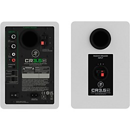 Mackie CR3.5BT-LTD-WHT 3.5" Limited Edition White Powered Studio Monitors w/ Tone Control and Bluetooth (Pair)