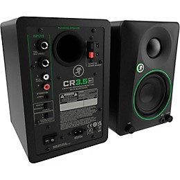 Open Box Mackie CR3.5BT 3.5" Powered Studio Monitors w/ Tone Control and Bluetooth (Pair) Level 1