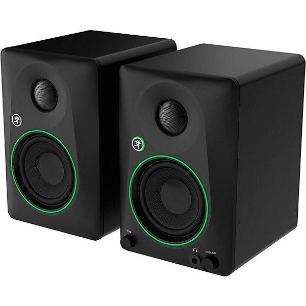 Open Box Mackie CR3.5BT 3.5" Powered Studio Monitors w/ Tone Control and Bluetooth (Pair) Level 1