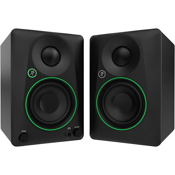 Open Box Mackie CR3.5BT 3.5" Powered Studio Monitors w/ Tone Control and Bluetooth (Pair) Level 1