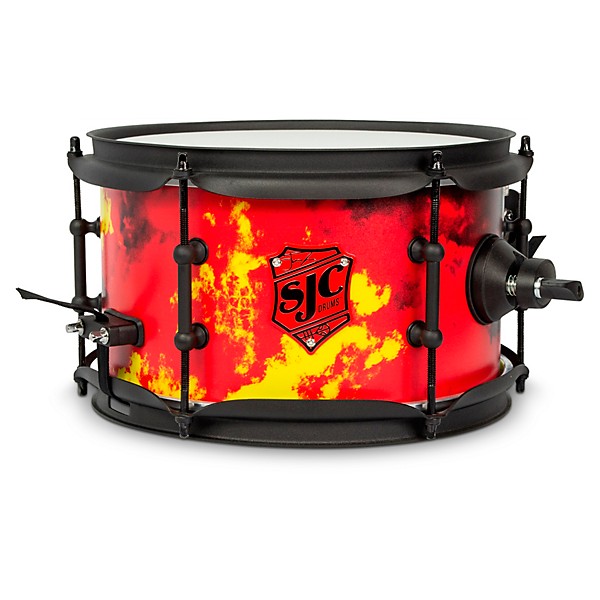 SJC Drums Josh Dun Inferno Side Snare 10 x 6 in. Inferno Custom Wrap