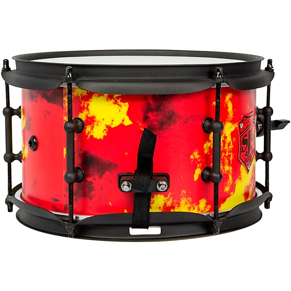 SJC Drums Josh Dun Inferno Side Snare 10 x 6 in. Inferno Custom Wrap