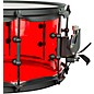 SJC Drums Josh Dun Torch Snare Drum 14 x 6.5 in. Red Acrylic