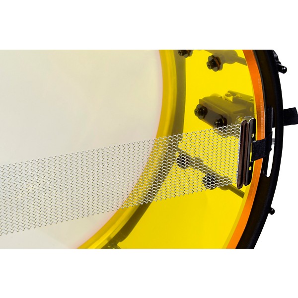 SJC Drums Josh Dun Torch Snare Drum 14 x 6.5 in. Yellow Acrylic