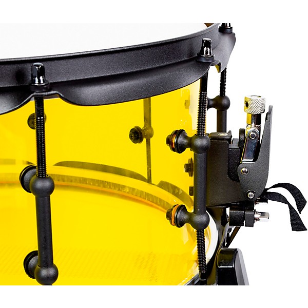 SJC Drums Josh Dun Torch Snare Drum 14 x 6.5 in. Yellow Acrylic