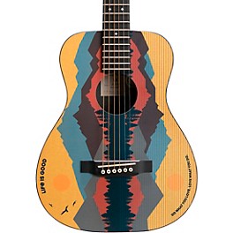 Martin LX1 Life Is Good Acoustic Guitar Graphic