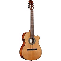 Alvarez AC65Hce Hybrid Nylon-String Classical Acoustic-Electric Guitar Natural