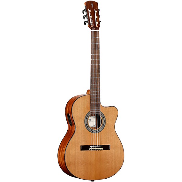 Alvarez AC65Hce Hybrid Nylon-String Classical Acoustic-Electric Guitar Natural