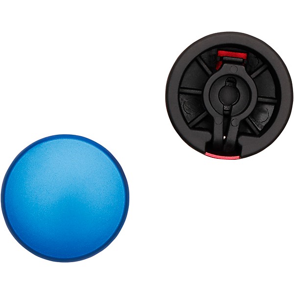 D'Addario XPND Footswitch Topper, Blue/Red 2-Pack