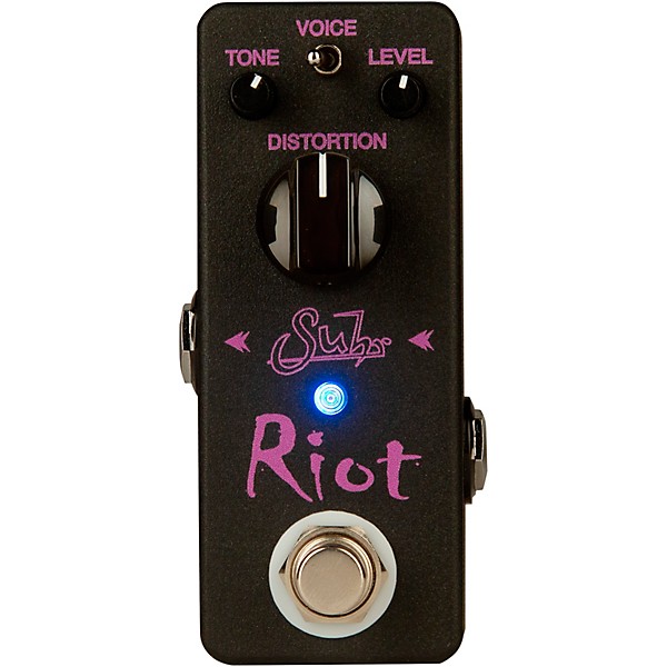 Suhr Riot Mini Black Edition Distortion Effects Pedal