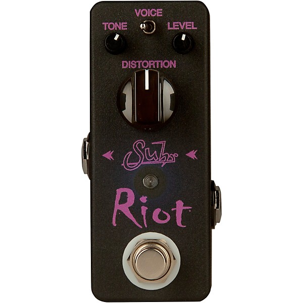 Suhr Riot Mini Black Edition Distortion Effects Pedal