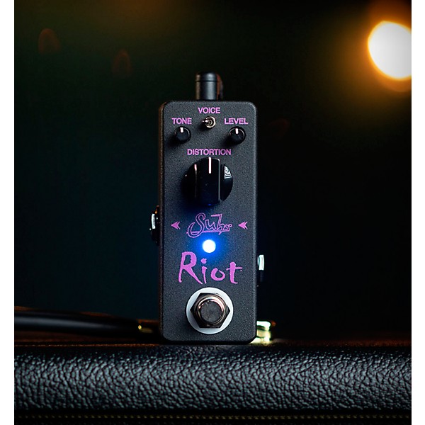 Suhr Riot Mini Black Edition Distortion Effects Pedal