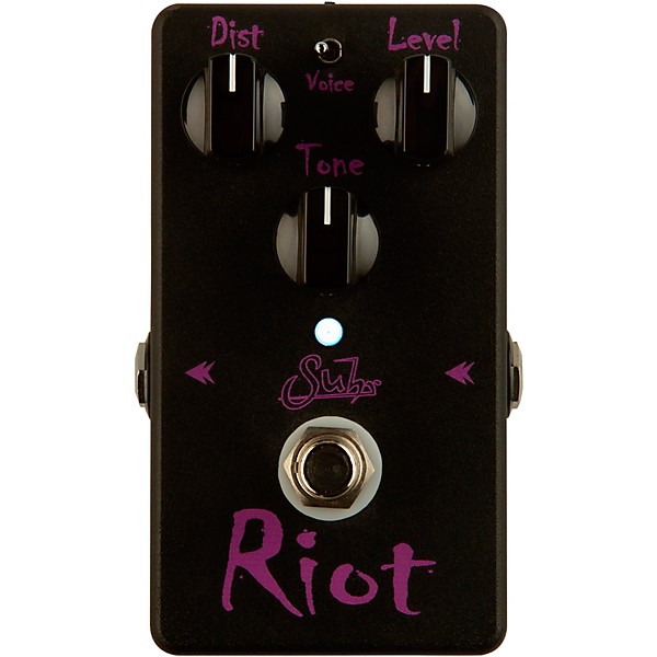 Suhr Riot Black Edition Distortion Effects Pedal