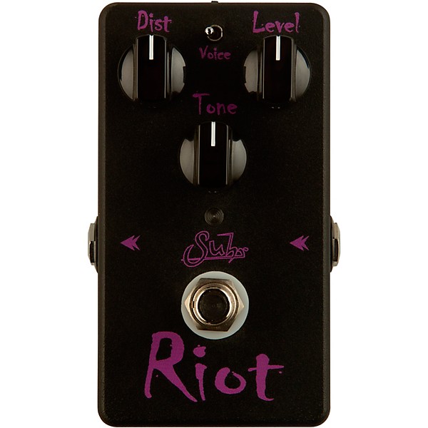 Suhr Riot Black Edition Distortion Effects Pedal