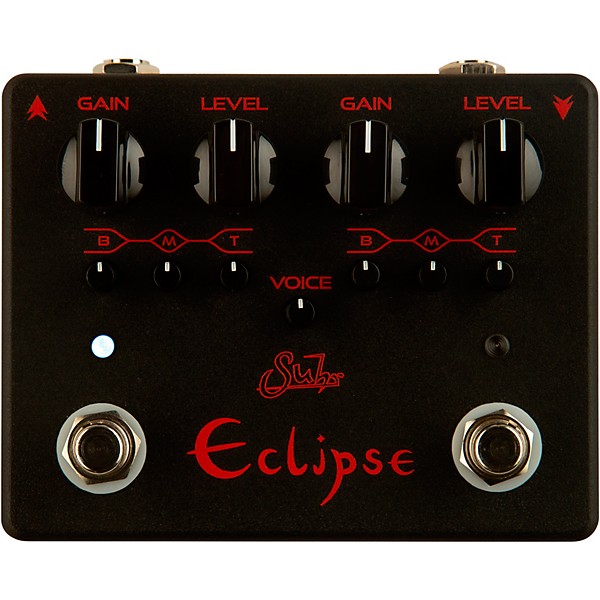 Suhr Eclipse Black Edition Overdrive/Distortion Effects Pedal