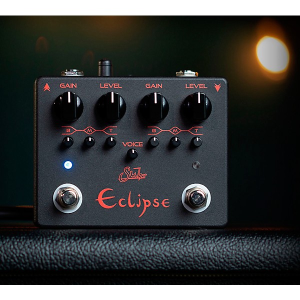 Suhr Eclipse Black Edition Overdrive/Distortion Effects Pedal